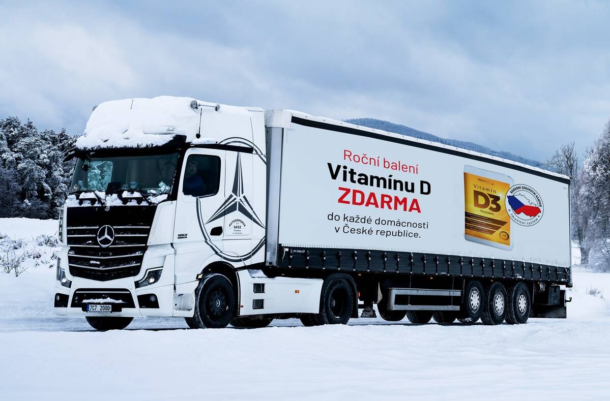 Z Norska míří do Čech kamiony plné imunity. Vitamín D bude pro všechny rodiny zdarma. Jak ho získat?