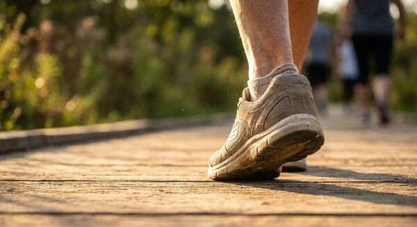 Úleva od bolesti kolen bez léků: Klíč je ve správném úhlu chodidla