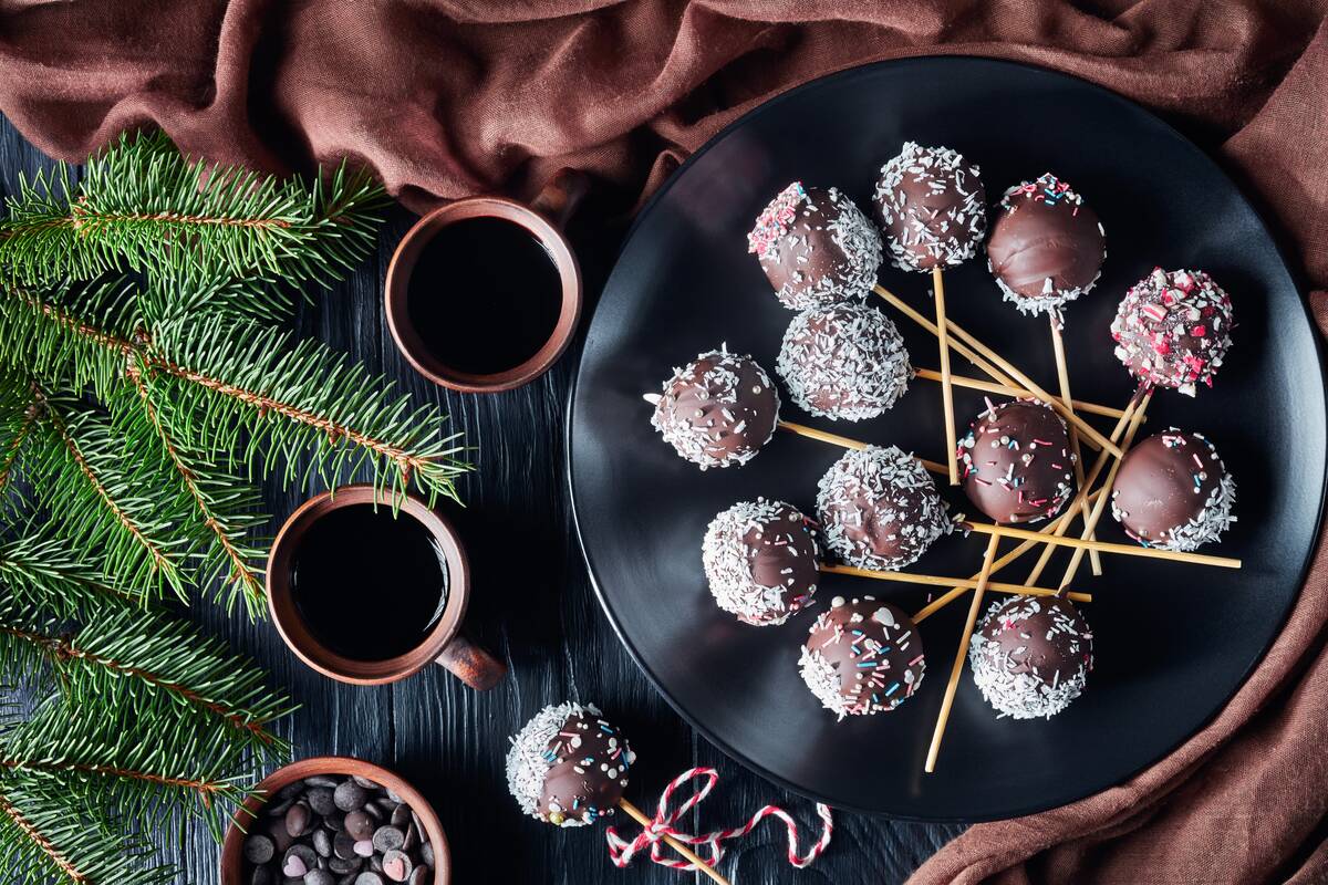 Mozartovy koule jako Cake pops