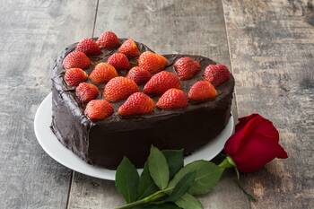 Valentýnské překvapení? Čokoládový dort bez lepku a cukru