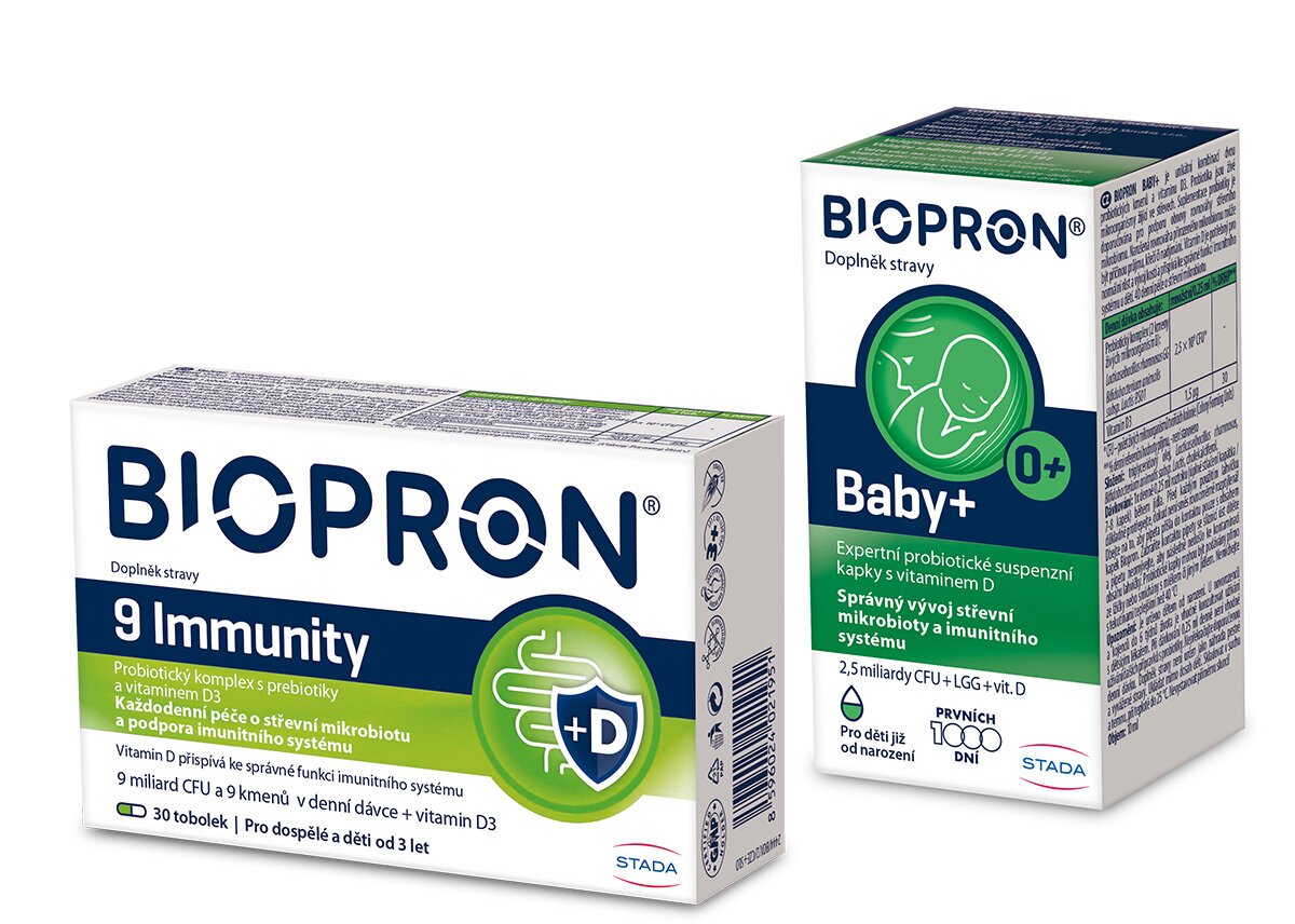 Biopron 9 Immunity + Biopron Baby+